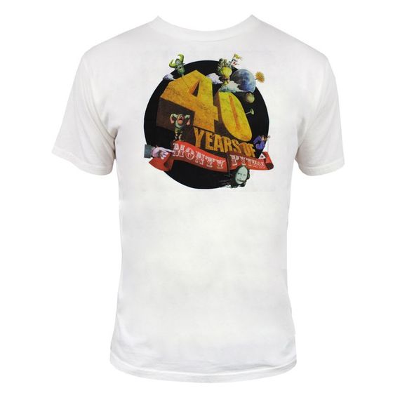 40 Years of Monty Python Commemorative T-Shirt - Picture 1 of 2